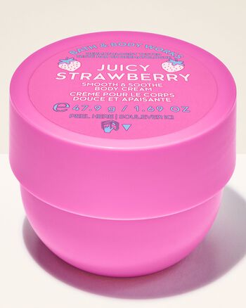 Juicy Strawberry Travel Size Smooth & Soothe Body Cream Travel Size Smooth & Soothe Body Cream