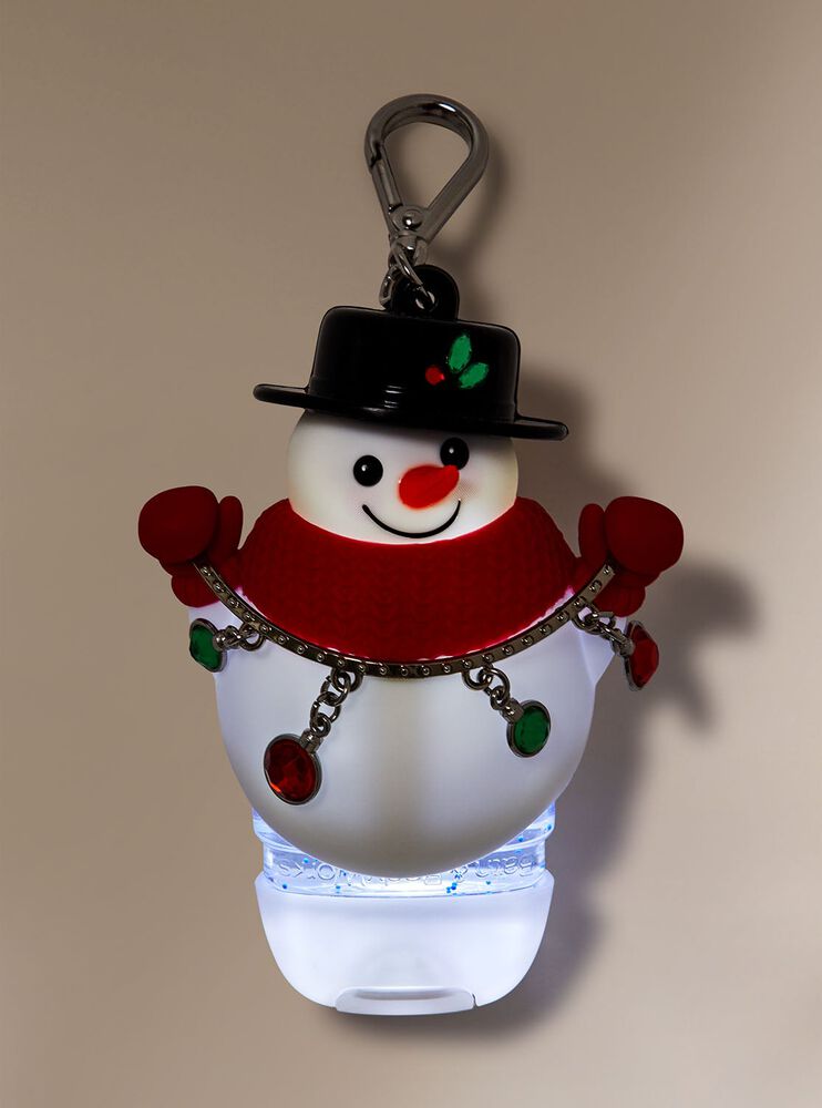 Light-Up Blingy Jolly Snowman PocketBac Holder PocketBac Holder