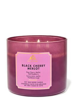 Black Cherry Merlot 3-Wick Candle