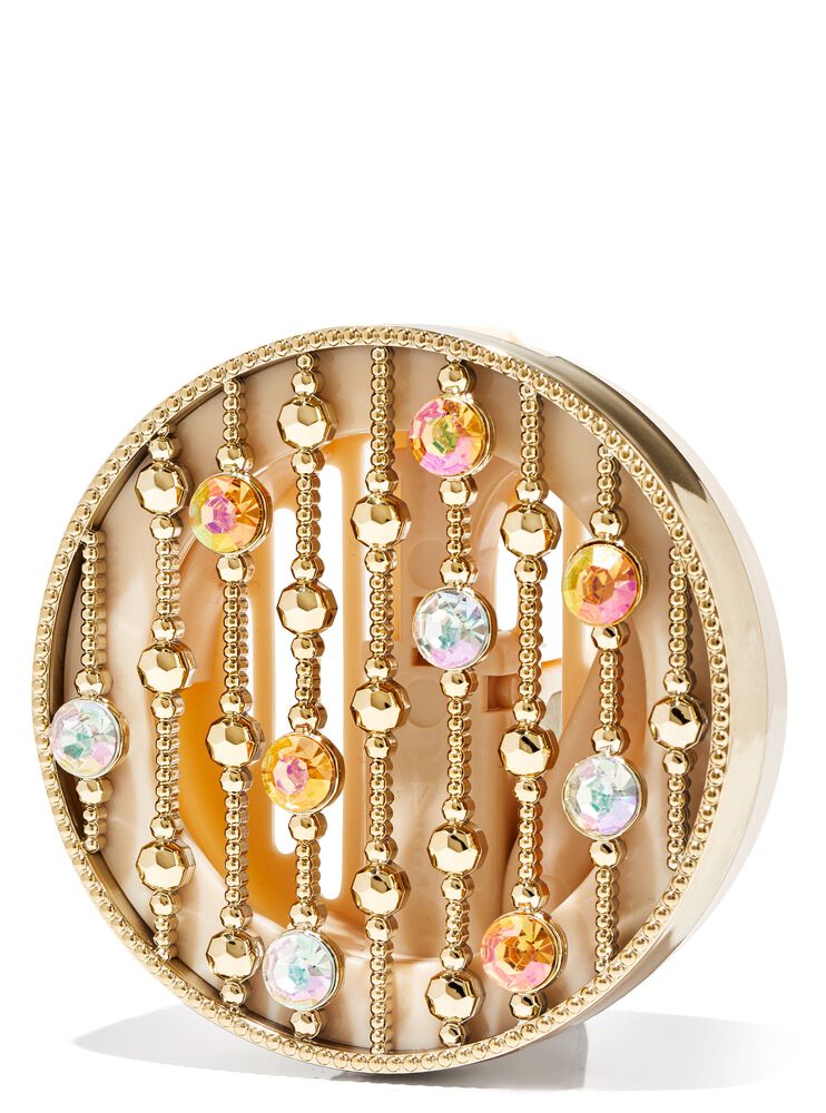 Crystal Beads Vent Clip Car Fragrance Holder