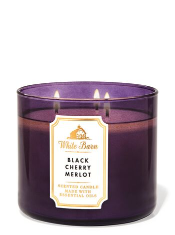 Black Cherry Merlot 3-Wick Candle 3-Wick Candle