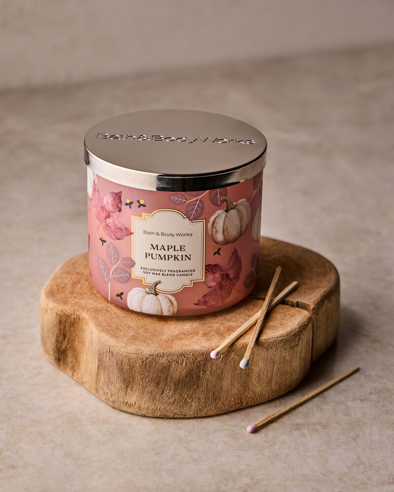 Maple Pumpkin 3-Wick Candle 3-Wick Candle