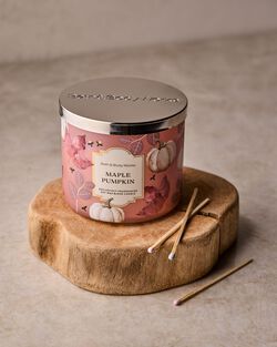 Maple Pumpkin 3-Wick Candle image number null