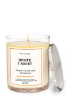 White T-Shirt Signature Single Wick Candle image number null
