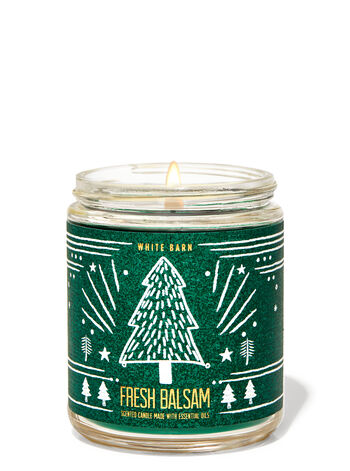 Fresh Balsam Single Wick Candle Single Wick Candle
