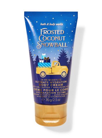 Frosted Coconut Snowball Travel Size Body Cream Travel Size Body Cream