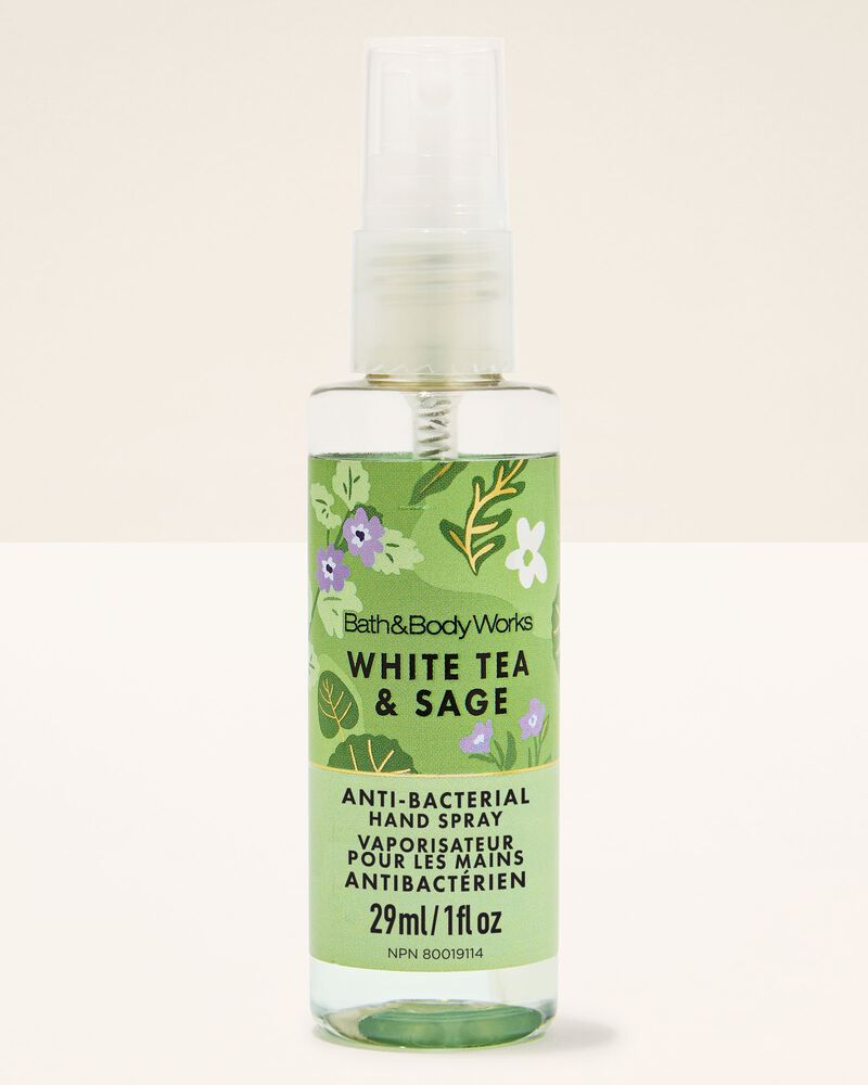 White Tea & Sage Hand Sanitizer Spray Hand Sanitizer Spray