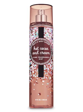 Hot Cocoa & Cream Body Spray & Mist Fine Fragrance Mist