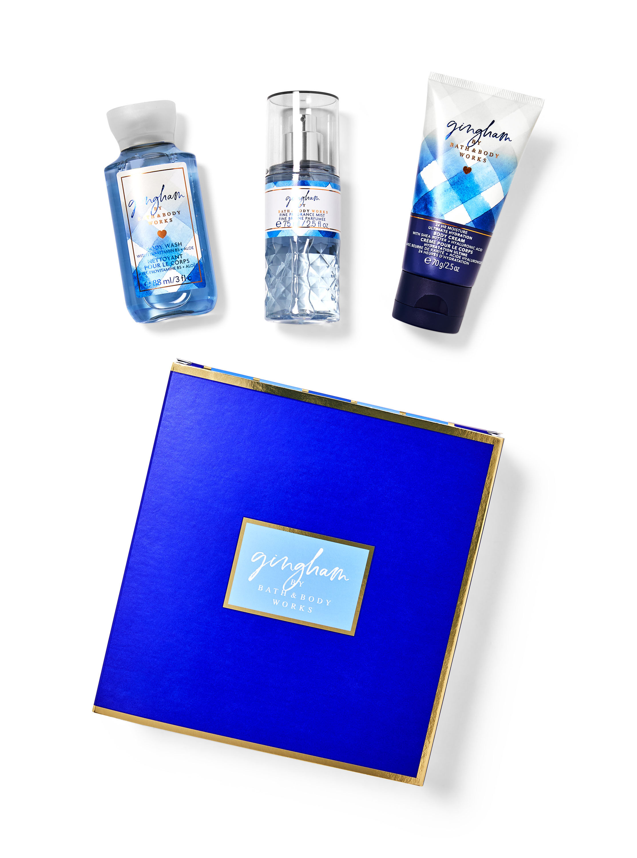 Bath&BodyWorks BodyCream どぎつい gingham ミニサイズ