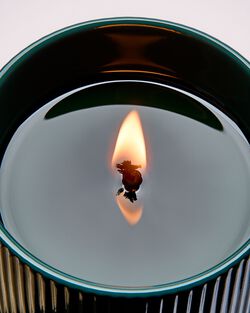 Bergamot & Musk Single Wick Candle image number null