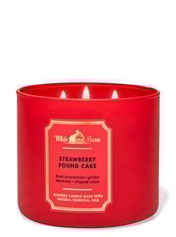 Strawberry Pound Cake 3-Wick Candle Strawberry Pound Cake 3-Wick Candle