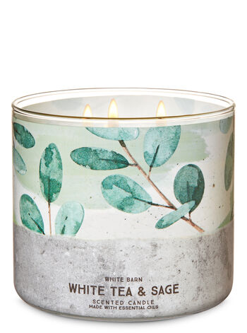 White Tea & Sage 3-Wick Candle 3-Wick Candle