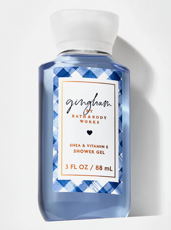 Gingham Travel Size Shower Gel Travel Size Shower Gel