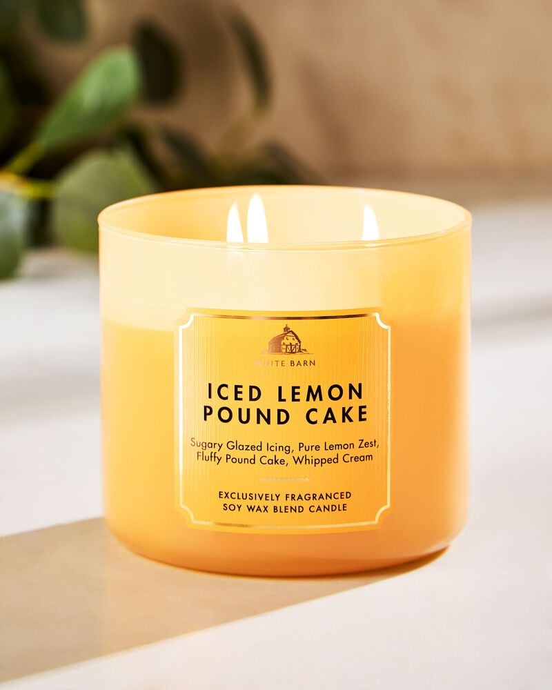 Iced Lemon Pound Cake 3-Wick Candle 3-Wick Candle