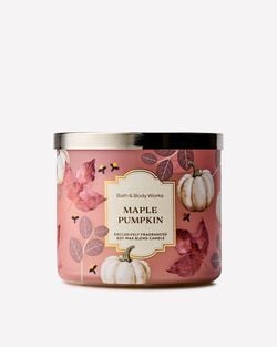 Maple Pumpkin 3-Wick Candle image number null