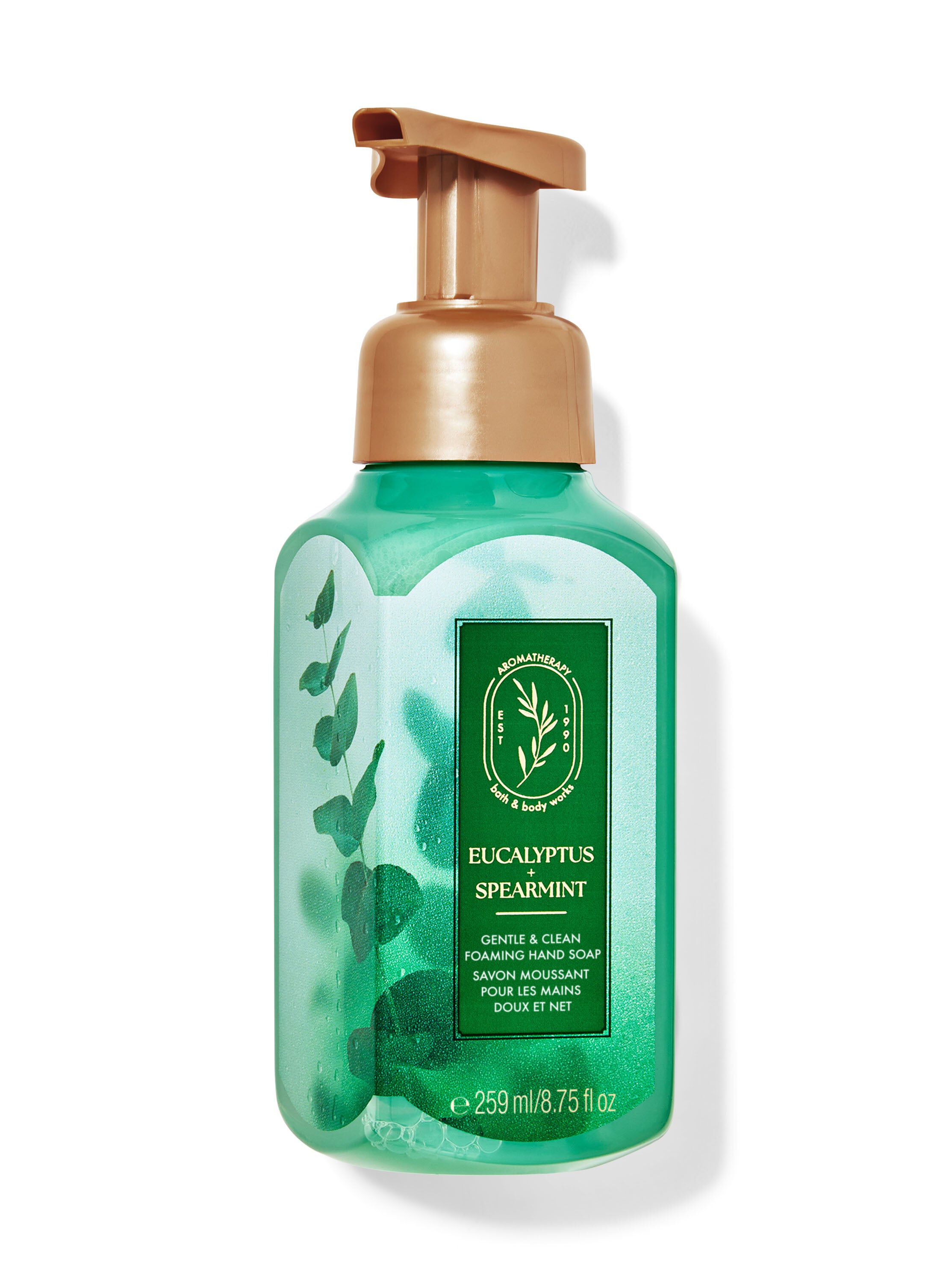 専用 Bath and Body Works Soap Mist 5 Shop Eucalyptus + Spearmint Gentle & Clean Foaming Hand Soap