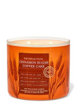 Cinnamon Sugar Coffee Cake 3-Wick Candle Cinnamon Sugar Coffee Cake 3-Wick Candle