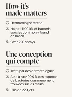 Fresh Rainfall Hand Sanitizer Spray image number null