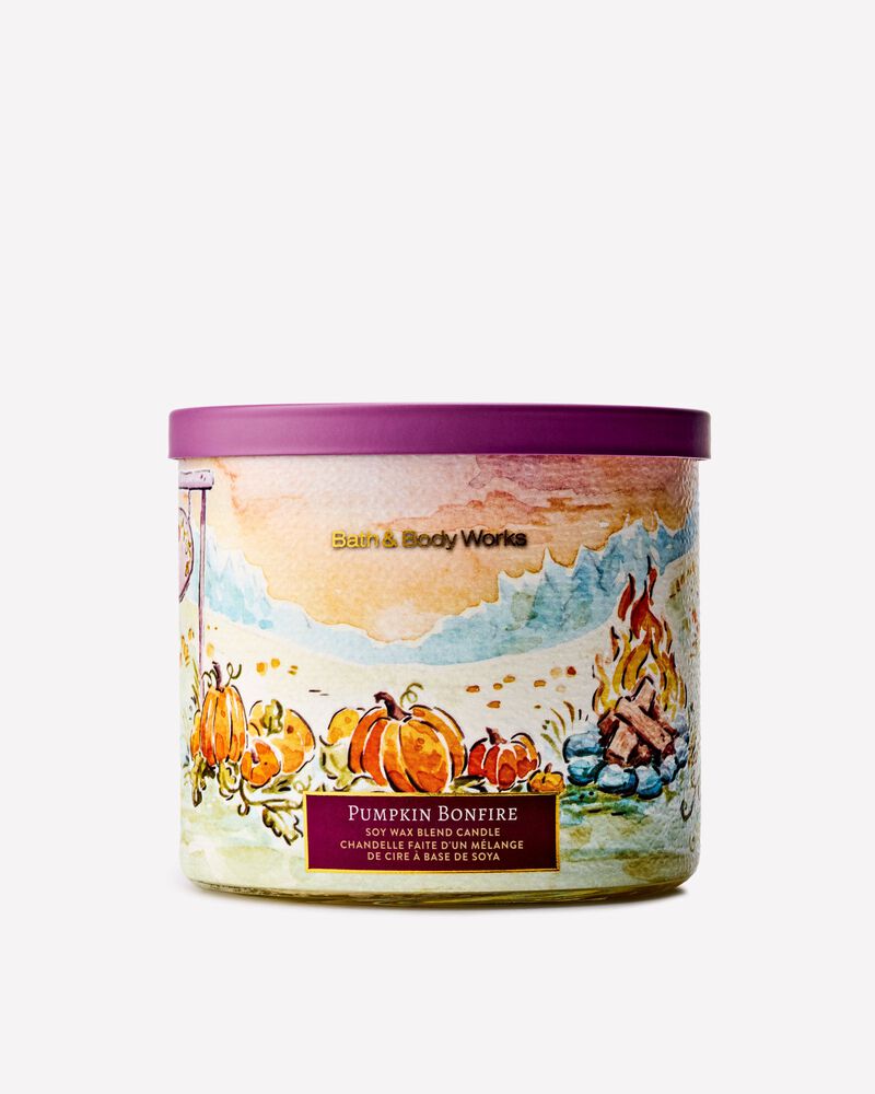 Pumpkin Bonfire 3-Wick Candle 3-Wick Candle