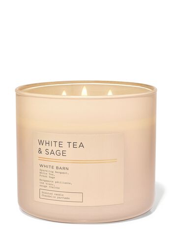White Tea & Sage 3-Wick Candle 3-Wick Candle