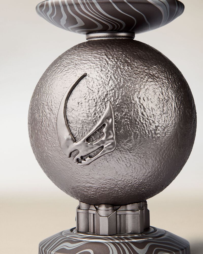 The Mandalorian Light-Up Pedestal 3-Wick Candle Holder 3-Wick Candle Holder