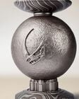 The Mandalorian Light-Up Pedestal 3-Wick Candle Holder image number null