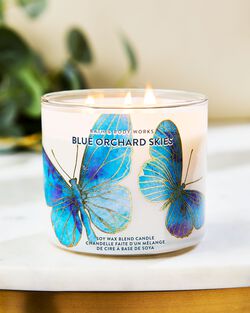 Blue Orchard Skies 3-Wick Candle image number null