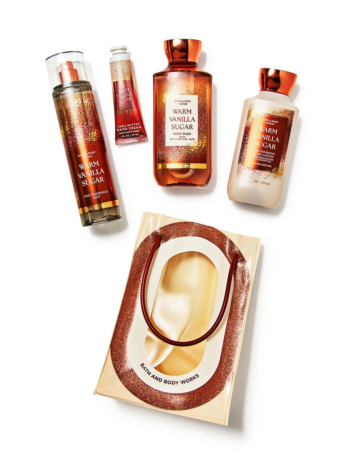 Shop Warm Vanilla Sugar Gift Set | Bath & Body Works Singapore