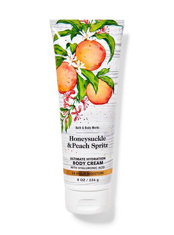 Honeysuckle & Peach Spritz Ultimate Hydration Body Cream Ultimate Hydration Body Cream