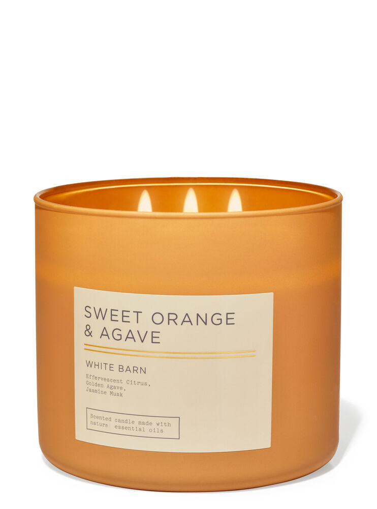 Sweet Orange & Agave 3-Wick Candle 3-Wick Candle