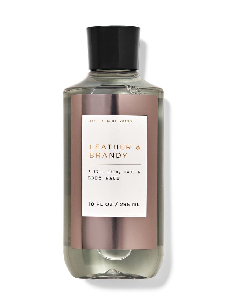 Leather & Brandy 3-in-1 Hair, Face & Body Wash 3-in-1 Hair, Face & Body Wash