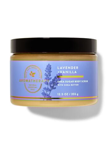 Lavender Vanilla Shea Sugar Body Scrub Shea Sugar Body Scrub