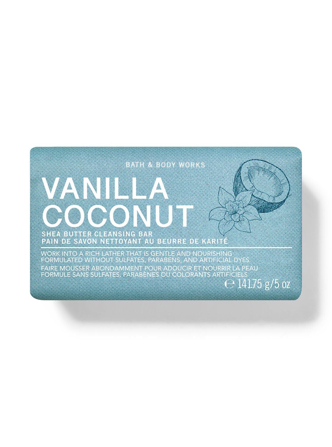 Shop Vanilla Coconut Shea Butter Cleansing Bar | Bath & Body Works