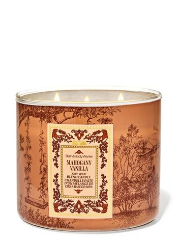 Mahogany Vanilla 3-Wick Candle 3-Wick Candle