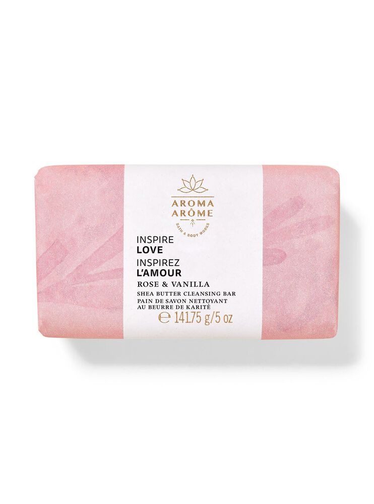 Rose Vanilla Shea Butter Cleansing Bar Shea Butter Cleansing Bar