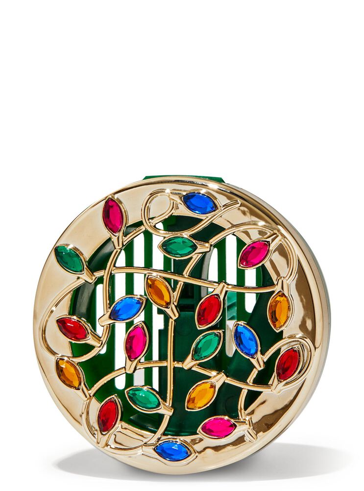 Christmas Lights Visor & Vent Clip Car Fragrance Holder