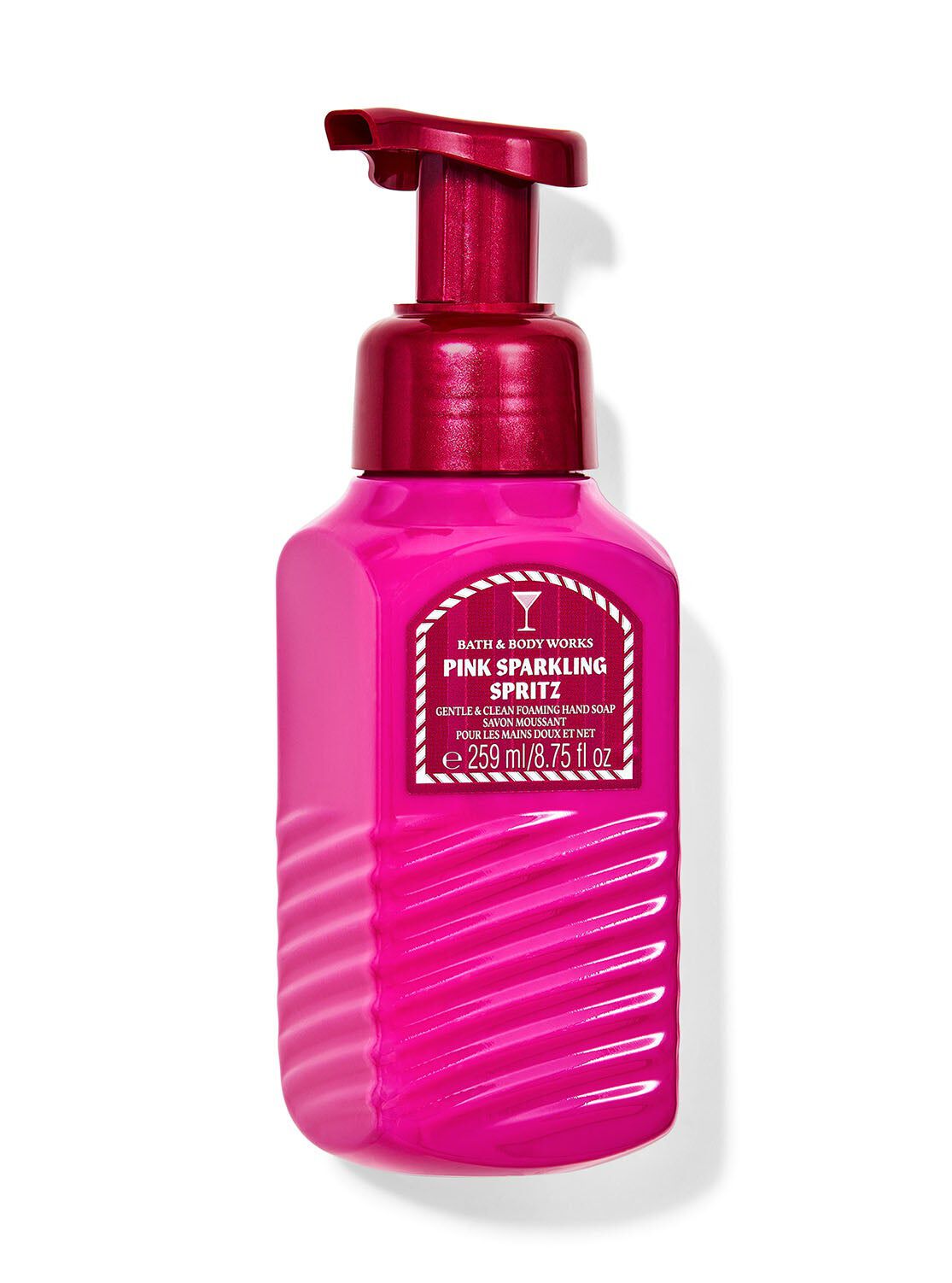 Shop Pink Sparkling Spritz Gentle & Clean Foaming Hand Soap | Bath