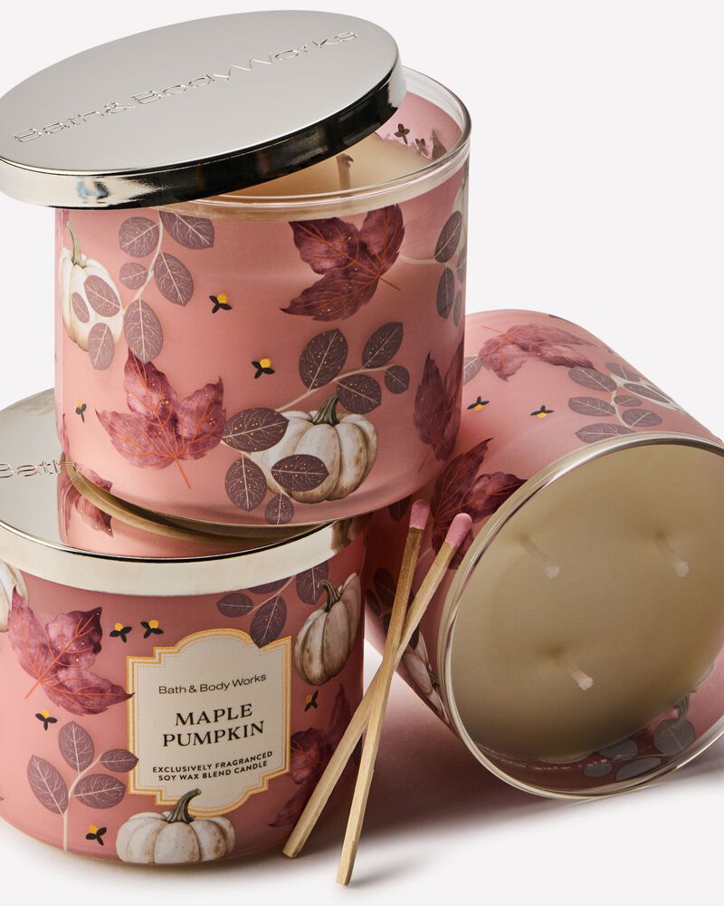 Maple Pumpkin 3-Wick Candle 3-Wick Candle