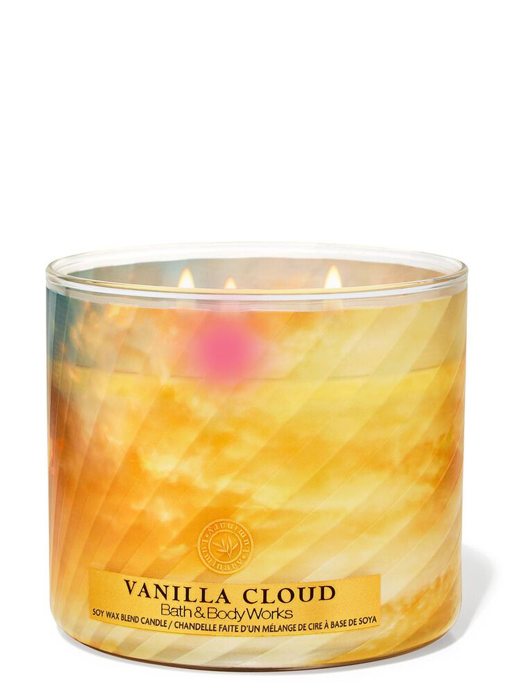 Vanilla Cloud 3-Wick Candle 3-Wick Candle