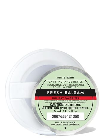 Fresh Balsam Car Fragrance Refill Car Fragrance Refill