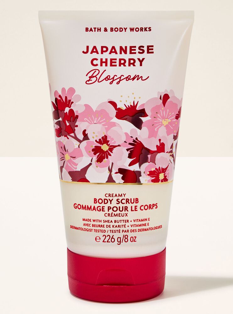 Japanese Cherry Blossom Creamy Body Scrub Creamy Body Scrub