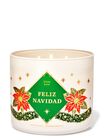 Feliz Navidad 3-Wick Candle image number null