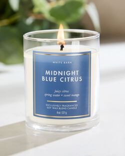 Midnight Blue Citrus Single Wick Candle image number null