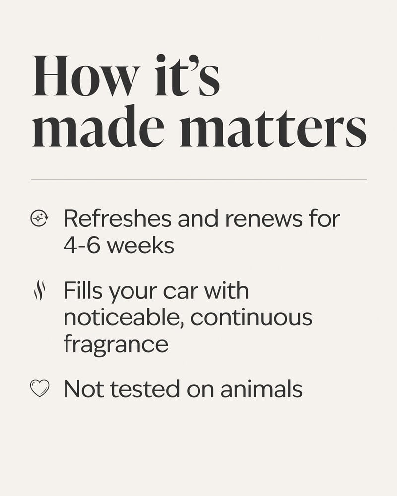 Snowflakes & Cashmere Car Fragrance Refill Car Fragrance Refill