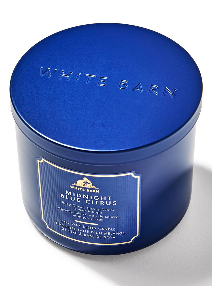 Midnight Blue Citrus 3-Wick Candle 3-Wick Candle