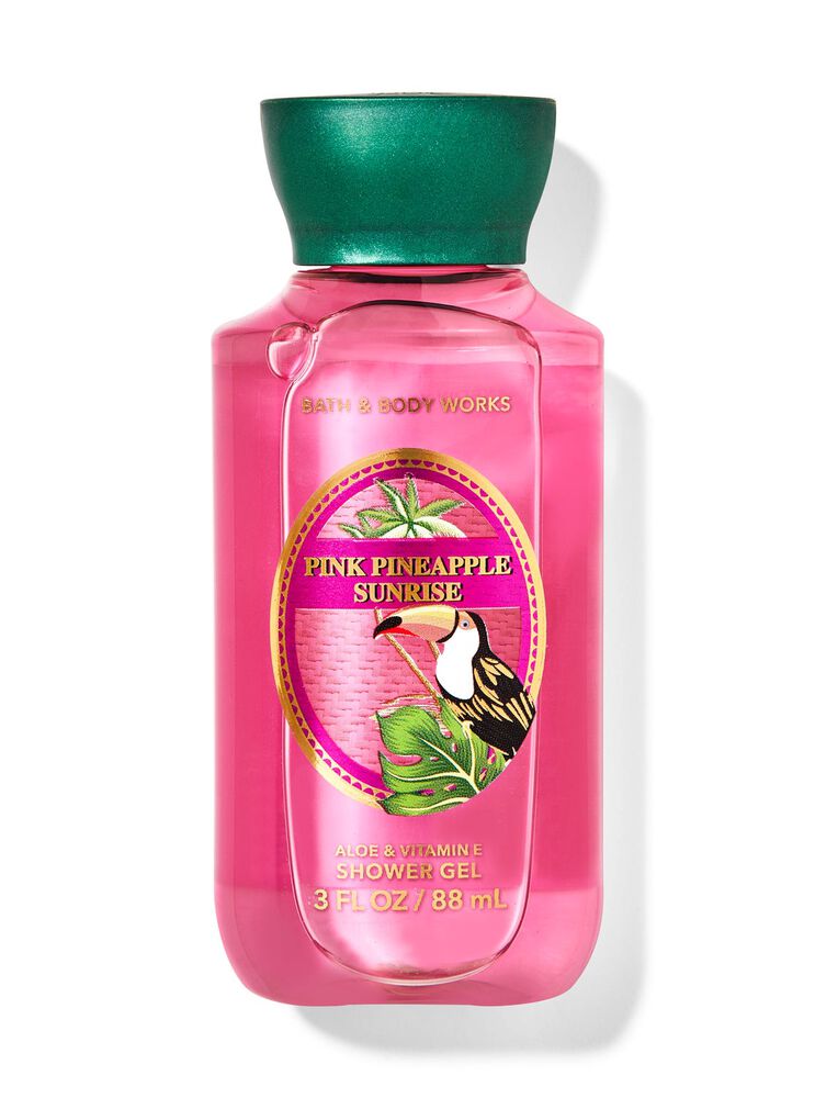 Pink Pineapple Sunrise Travel Size Shower Gel Travel Size Shower Gel