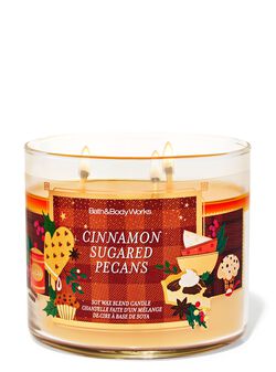 Cinnamon Sugared Pecans 3-Wick Candle