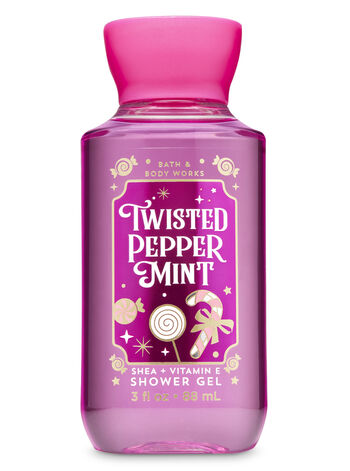 Twisted Peppermint Travel Size Shower Gel Travel Size Shower Gel