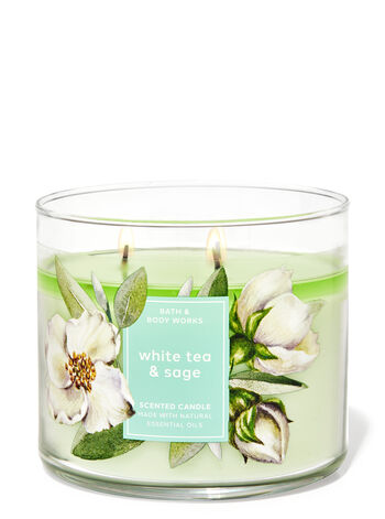 White Tea & Sage 3-Wick Candle 3-Wick Candle