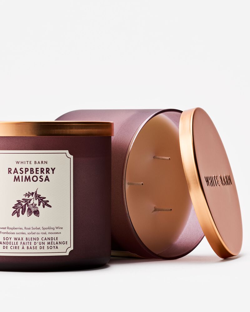 Raspberry Mimosa 3-Wick Candle 3-Wick Candle